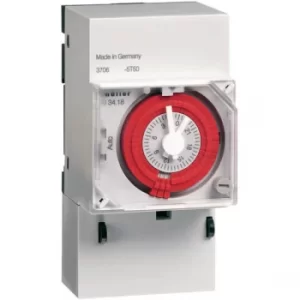 image of Muller VS 30.18 DIN Rail Mount Analogue Timer 16A 250V