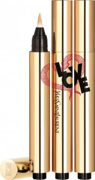 Image of Yves Saint Laurent Touche Eclat Radiant Touch Illuminating Pen 2.5ml - Valentine's Day Edition 2 - Luminous Ivory