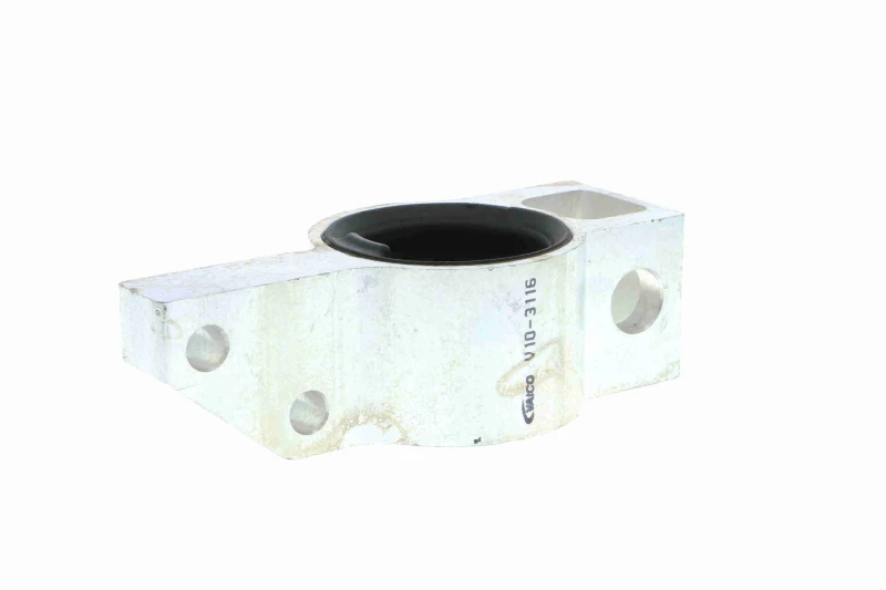 Image of VAICO V10-3116 Arm Bushes Left, Original VAICO Quality, with screw Elastomer Control Arm-/Trailing Arm Bush (251)