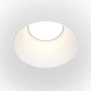 image of Netlighting Share Round Recessed Downlight White GU10