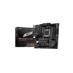 Image of MSI PRO B650M-A WIFI (Socket AM5/B650/DDR5/S-ATA 6Gb/s/Micro ATX)