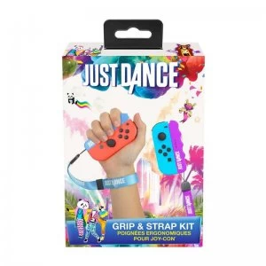 image of Subsonic Just Dance Grip and Strap Kit for Nintendo Switch