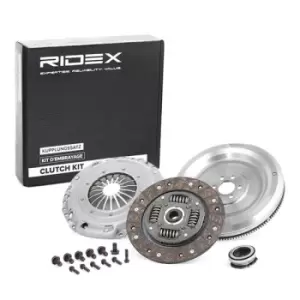 Image of RIDEX Clutch VW,AUDI,SKODA 479C0032 028105264K,038105264,038105264D Clutch Kit 038105264E,038105264H,038105264J,38105264J,038105264J,06A105264M