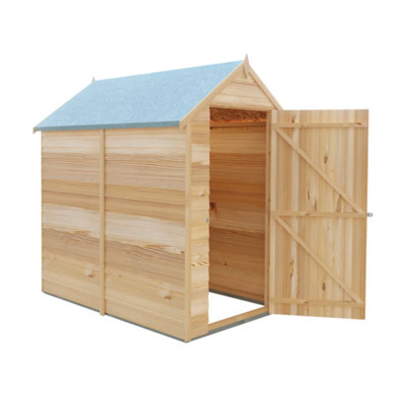 Image of Shire Super Value Shed, Overlap Shed 6X4 With Single Door