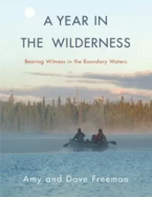 Image of year in the wilderness bearing witness in the boundary waters