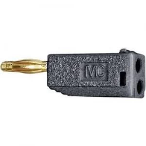 Image of Straight blade plug Plug straight Pin diameter 4mm Violet Stae