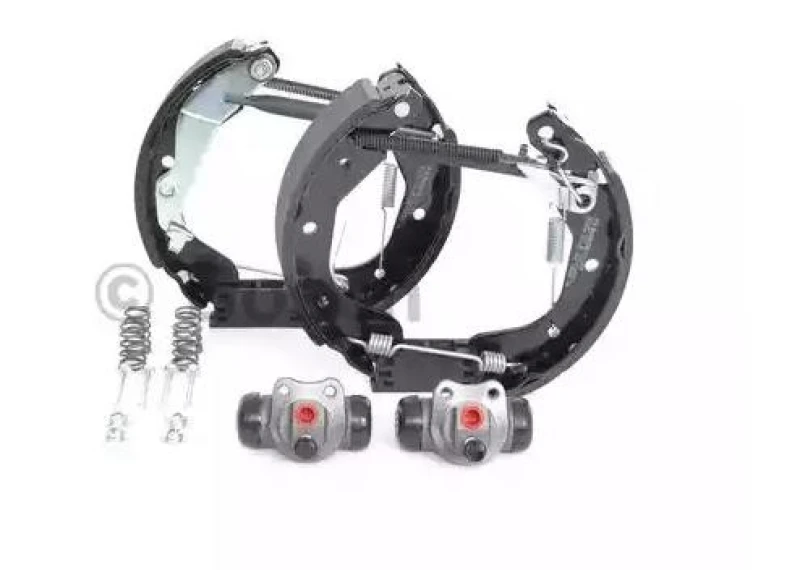 Image of Bosch 0 204 114 659 Brake Set, drum brakes with wheel brake cylinder Brake Set,drum brakes (3859)