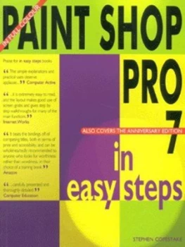 Image of Paint Shop Pro 7 in Easy Steps by Stephen Copestake Paperback