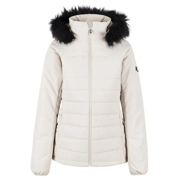 Image of Trespass Womens Translate Warm Padded Hooded Coat 16/XL - Bust 40' (101.5cm) Softone TRE5095-SOS-XL