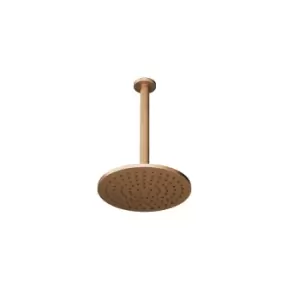 image of 250mm Bronze Round Ceiling Rain Shower Head