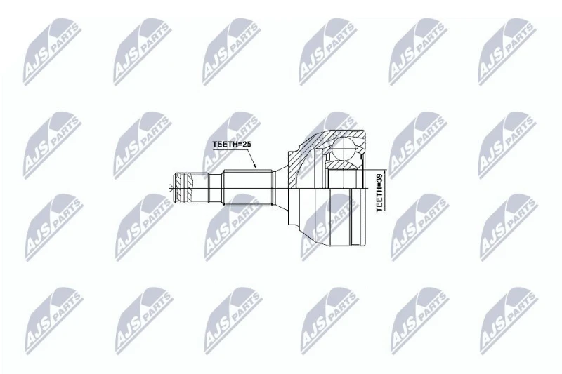 Image of NTY CV joint kit NTY NPZ-PE-028