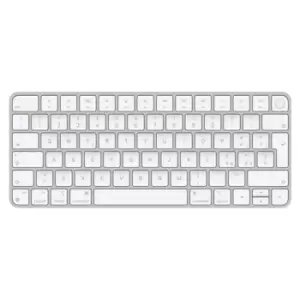 Image of Apple Magic keyboard USB + Bluetooth Italian Aluminium White
