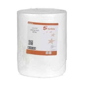 Image of Facilities Low Lint Roll Multipurpose Solvent resistant 30x36cm White