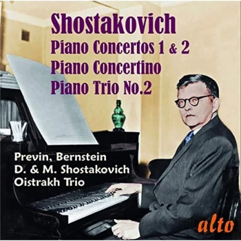 image of Previn - Shostakovich: Piano Concertos 1 & 2/Piano Concertino/... CD