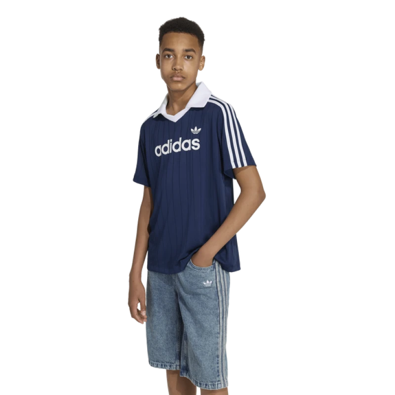 Image of Adidas Kid's T-Shirts - Blue - Size 7 - 8 Years