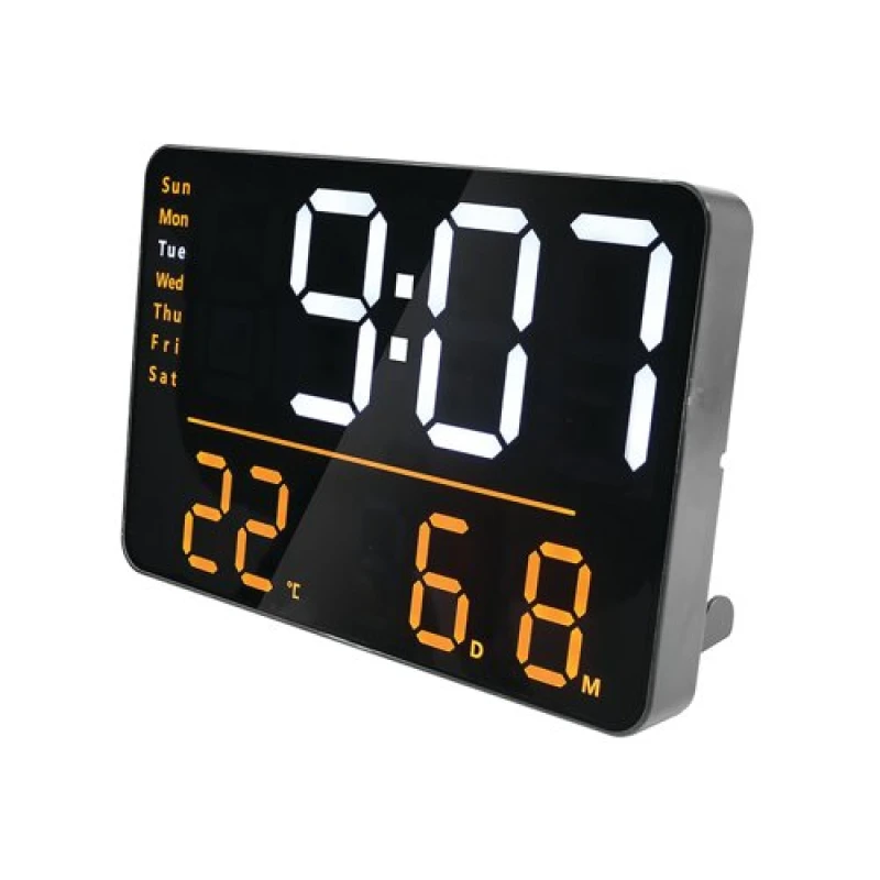 Image of Unilux Unilux Numi Digital Wall Clock Black 400206176 400206176