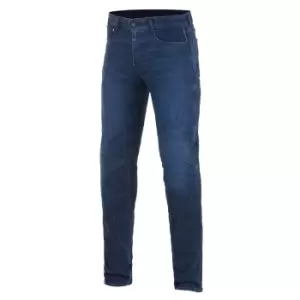 Image of Alpinestars Copper V2 Plus Denim Regular Fit Aged Worn Blue 36