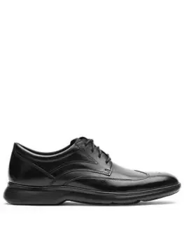 Rockport Truflex Dressport Wingtip Shoes - Black, Size 11, Men