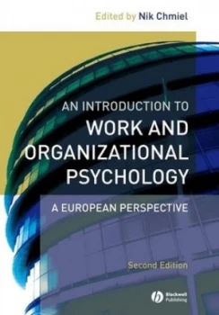 Image of An Introduction to Work and Organizational Psychology by Nik Chmiel Paperback