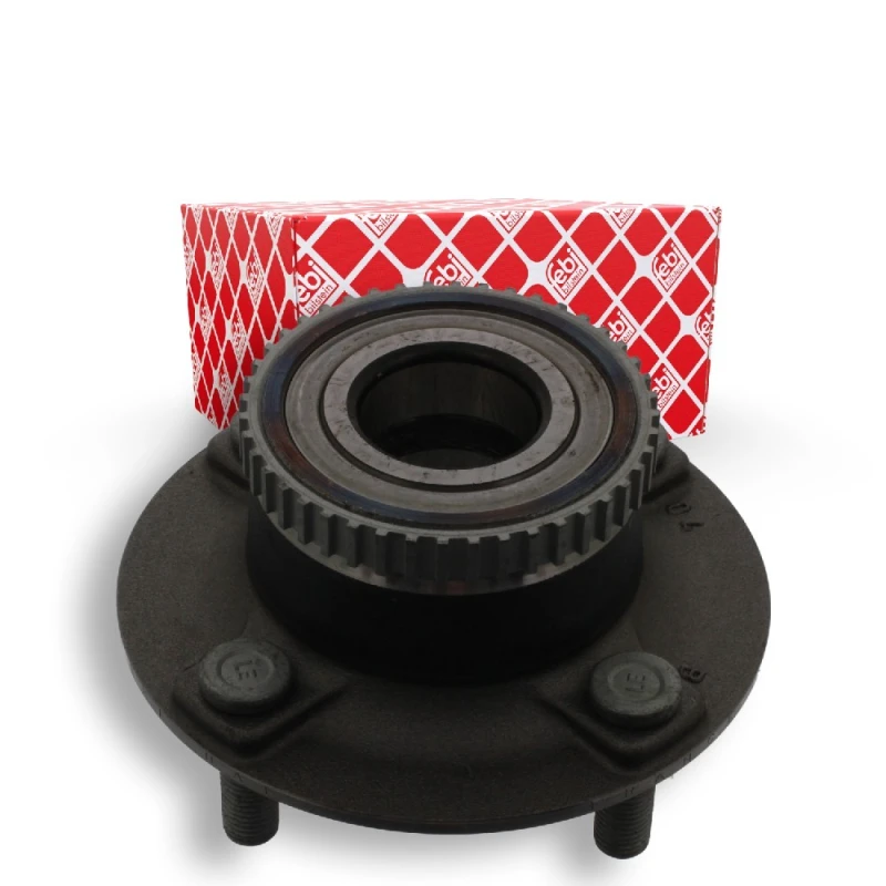 Image of FEBI BILSTEIN 07833 Wheel bearing kit Rear Axle Right, with wheel hub Wheel Bearing Kit (654)