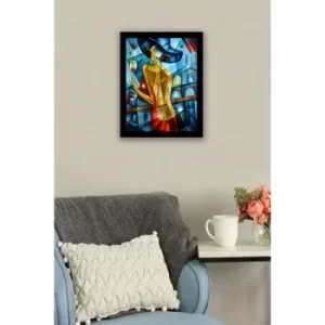 Image of SC0216 Multicolor Decorative Framed MDF Painting