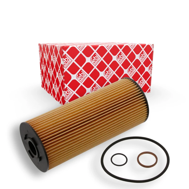 Image of FEBI BILSTEIN 35343 Oil filter Filter Insert, with seal ring, with gaskets/seals Oil Filter (7)