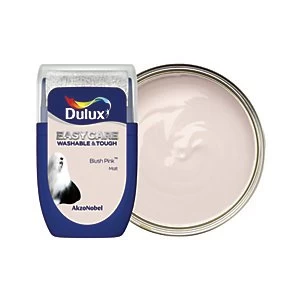 Image of Dulux Easycare Washable & Tough Blush Pink Matt Emulsion Paint 30ml