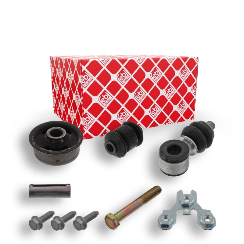 Image of FEBI BILSTEIN 07861 Control arm repair kit with coupling rod, Front Axle Right, Control Arm Suspension Kit (772)