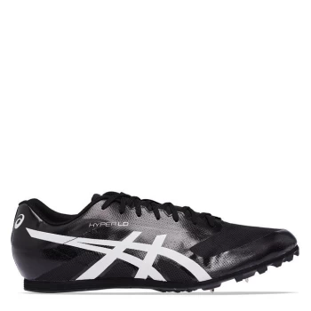 Image of Asics Hyper Run Long Distance Mens Running Spikes - Black