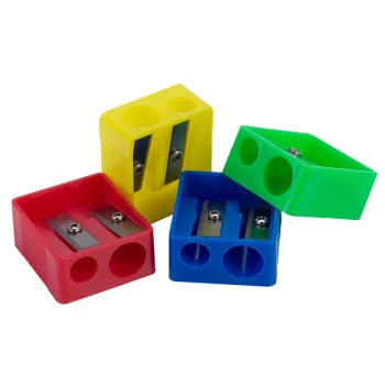 Image of Rapid Double Hole Plastic Sharpener - Tub of 25