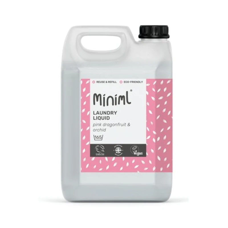 Image of Miniml Miniml Laundry Liquid Pink Dragonfruit + Orchid 5L Refill MIN394 MIN394
