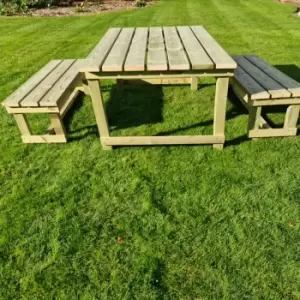Image of Hawthorn Butcher Table set, Wood