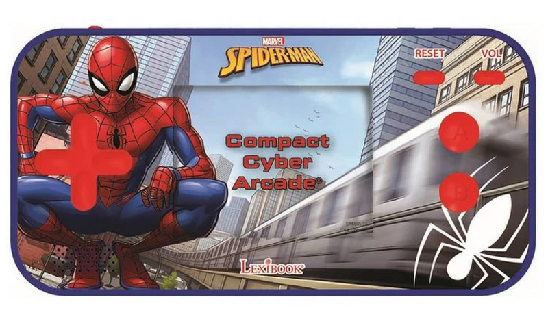 image of Lexibook Cyber Arcade Handheld Console - Spider-Man