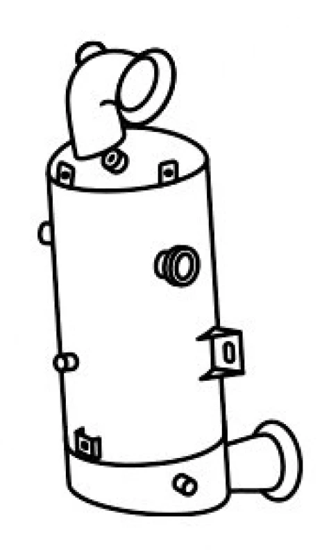 Image of SCR Catalytic Converter VEGAZ CSCR-005SIC