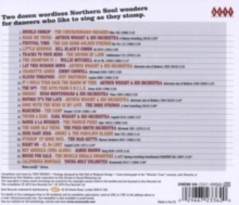 Image of Double Cookin': Classic Northern Soul Instrumentals CD / Album