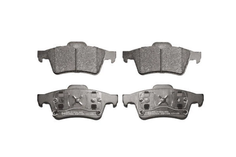 Image of LPR 05P1189 Brake pad set Brake Pad Set,disc brake (402)