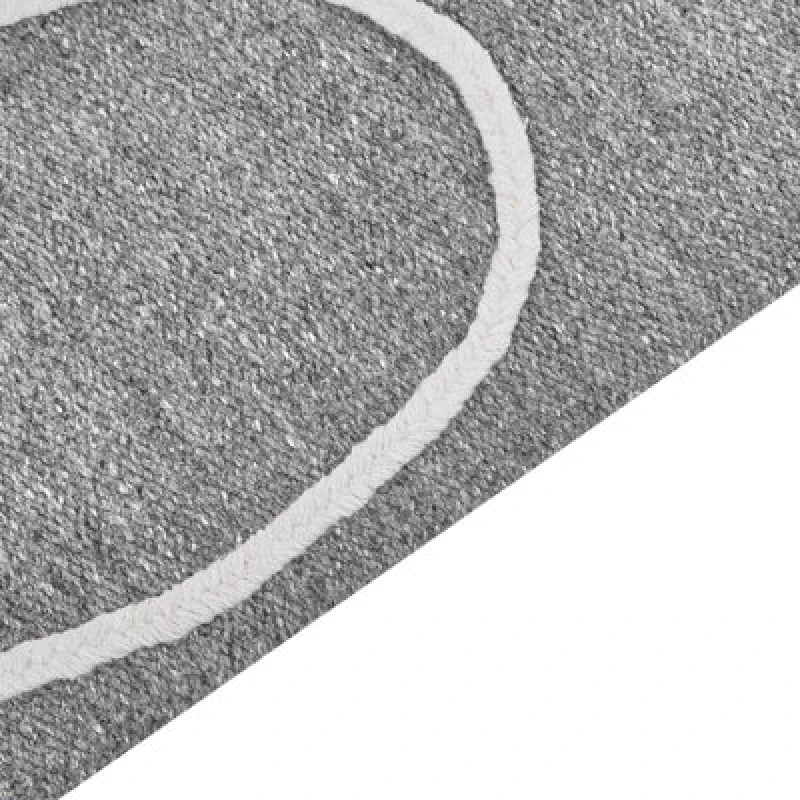 Image of Beliani Outdoor Rug Yavu Grey 140 X 200 Cm