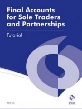 Image of Final Accounts for Sole Traders and Partnerships by David Cox Paperback