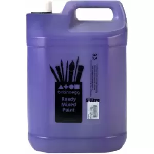 image of Ready-mix Paint 5 Litre - Purple - Brian Clegg