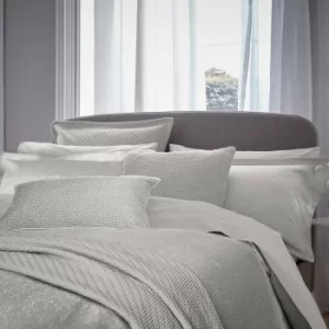 Image of Bedeck of Belfast Fine Linens Tahra Kingsize Duvet Cover, Silver