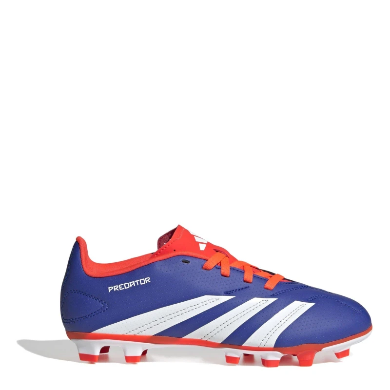 Image of adidas Predator 24 Club Children's Flexible Ground Football Boots - Blue Blue C10