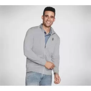 image of Skechers The Hoodless Hoodie Go Walk - Grey