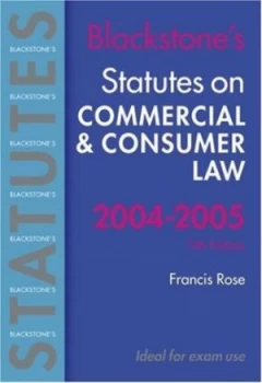Image of Commercial and Consumer Law 2004-2005 Paperback
