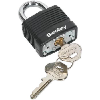 image of Sealey Laminated Steel Padlock 40mm Standard