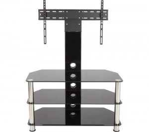 image of AVF SDCL900 900 mm TV Stand with Bracket - Black