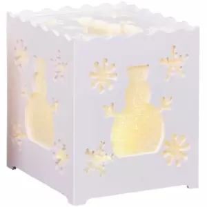 image of Christmas Shop Battery Table Light (One size) (Snowman) - Snowman