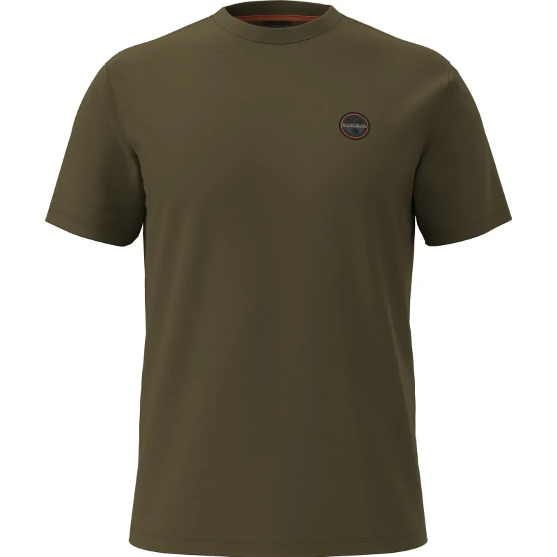Image of T-Shirt Napapijri Badge Vert Male S