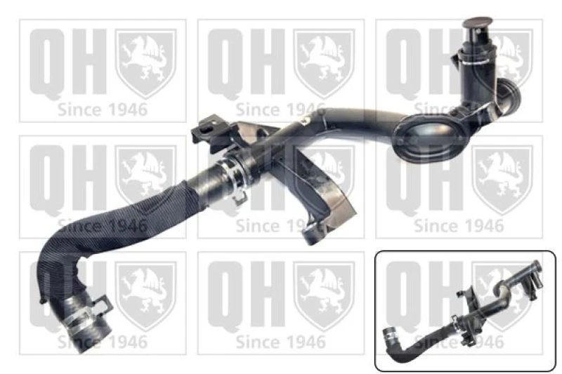 Image of QUINTON HAZELL Coolant pipe QUINTON HAZELL QTH897CF