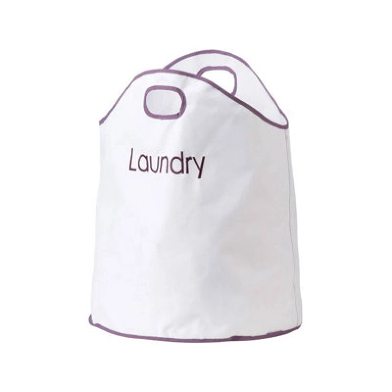 Image of Premier Housewares Oxford Laundry Bag, Lightweight And Durable Purple