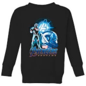 image of Avengers: Endgame Ant Man Suit Kids Sweatshirt - Black - 11-12 Years